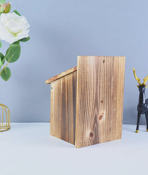 Houten Vogelhuisje Buiten - Weerbestendig Nestkastje voor Vogels & Papegaaien
