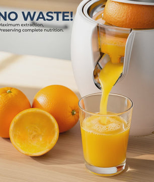 Krachtige 850W Elektrische Citruspers met Aluminium Handvat - Perfect voor Sinaasappels en Citroenen