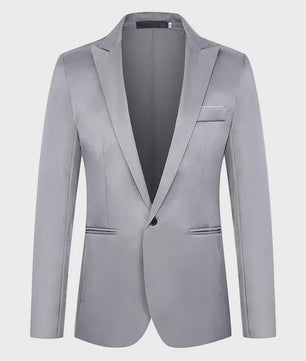 Luxe Heren Blazer - Slim Fit Zakelijk Casual Jasje