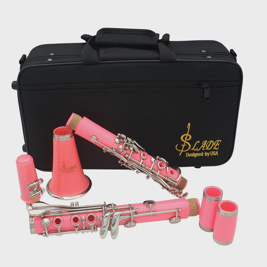 Professionele Bb Klarinet met 17 Toetsen - Bakeliet Houtblazer Instrument