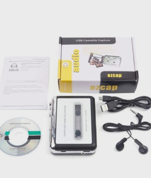 Draagbare Cassette Speler & MP3 Converter - Zet tapes om naar digitaal via USB