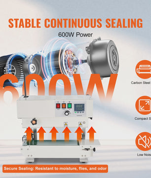 Continue Bandsealer 6-12mm Breedte - Professionele Plastic Verpakking Machine