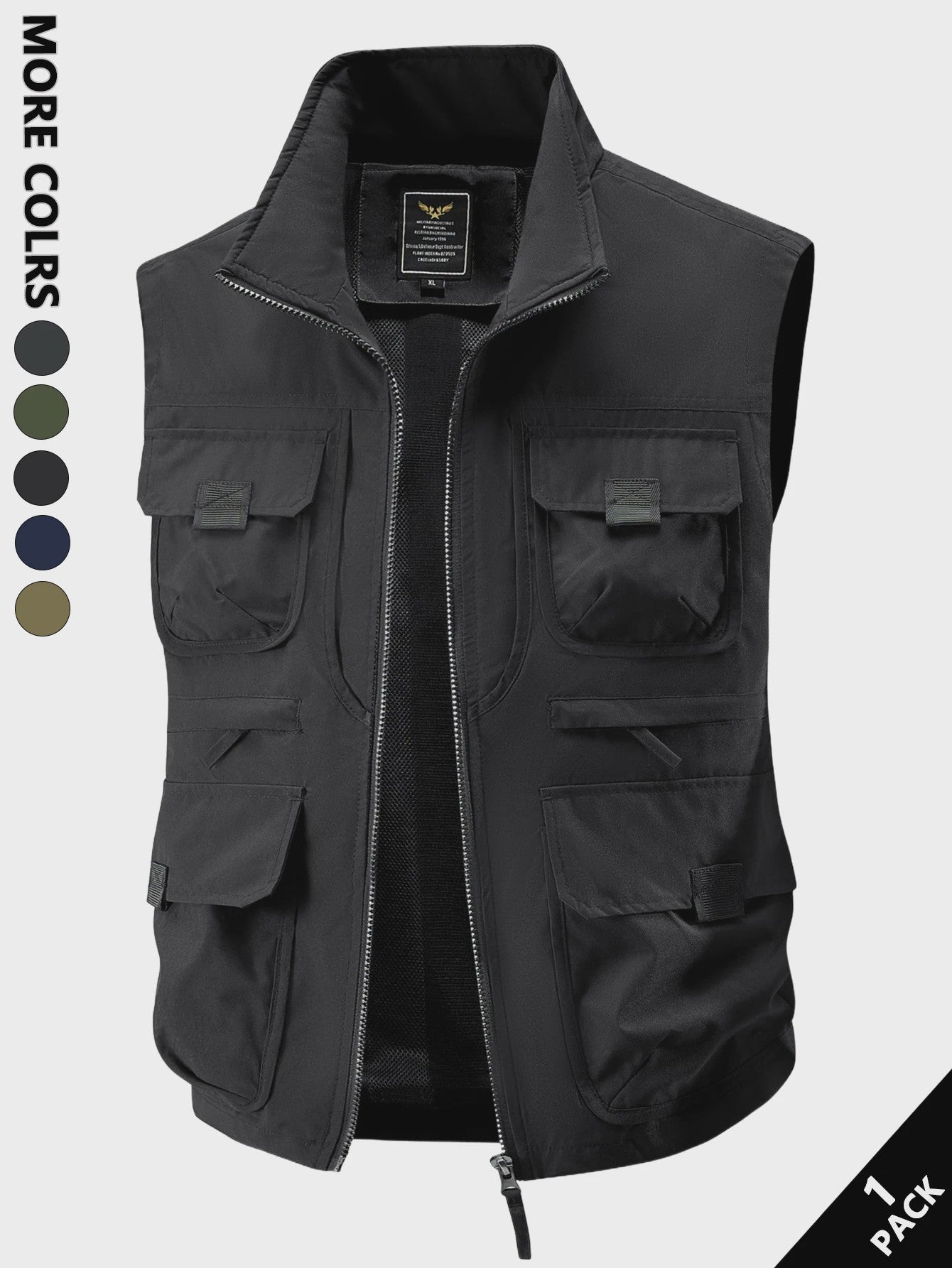 Herfst/Winter Casual Werk Vest - Winddicht & Warm voor Mannen
