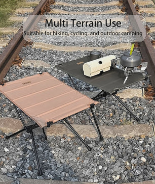 Tarka Opvouwbare Campingtafel - Lichtgewicht Oxford Stof, Draagbaar & Waterdicht