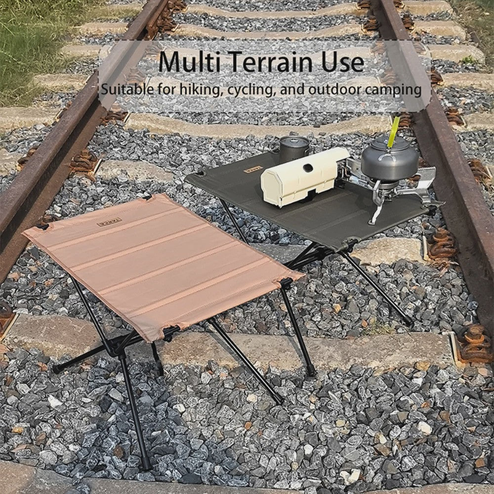 Tarka Opvouwbare Campingtafel - Lichtgewicht Oxford Stof, Draagbaar & Waterdicht