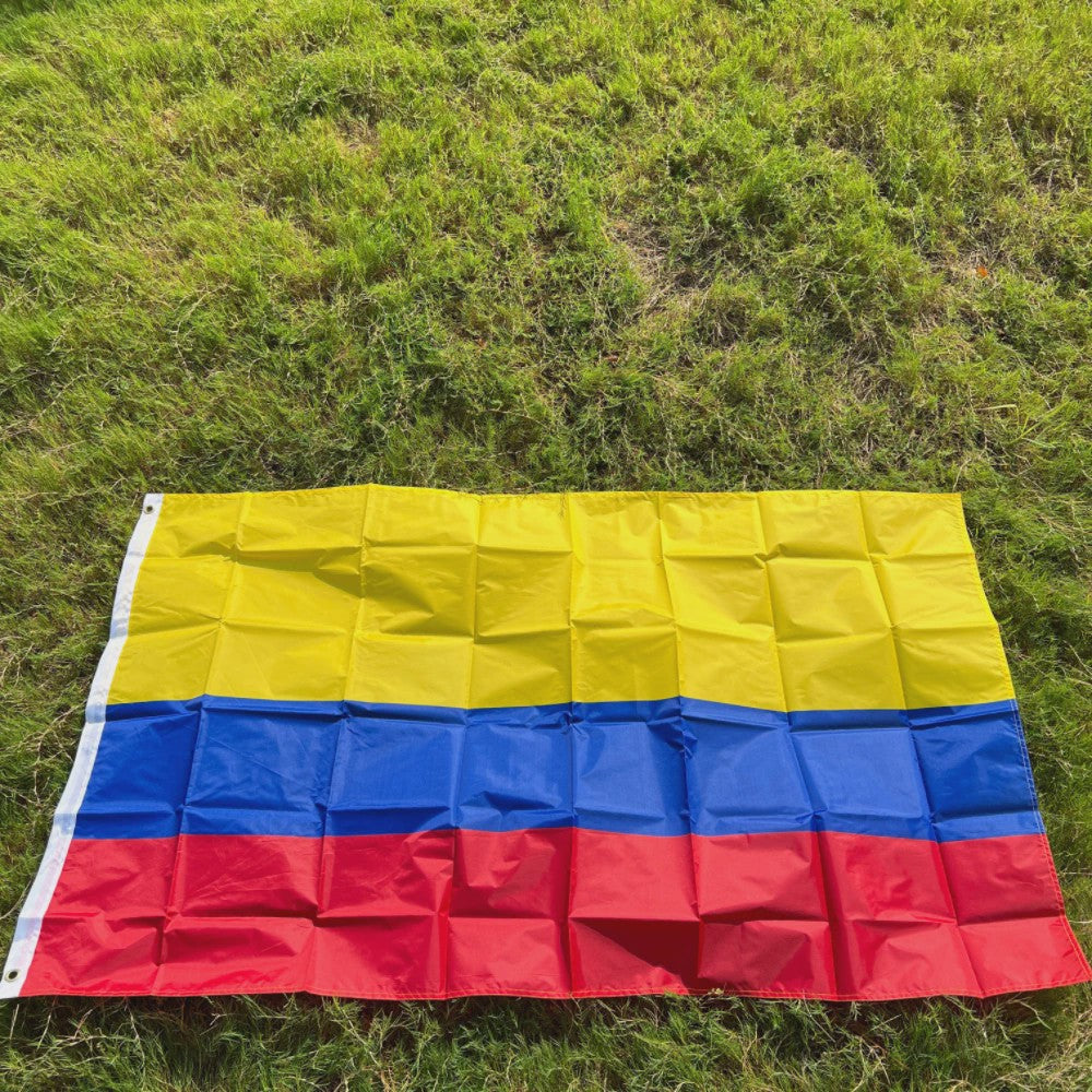 Colombia Vlag 90x150cm - Polyester - Binnen & Buiten