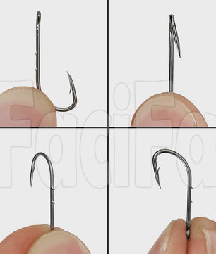 200x Karper Vis Haken - Baitholder, Barbed, Hoge Kwaliteit Koolstofstaal