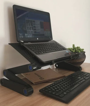 Verstelbaar Laptoptafel Bureau met Muisplank - Ergonomisch & Draagbaar