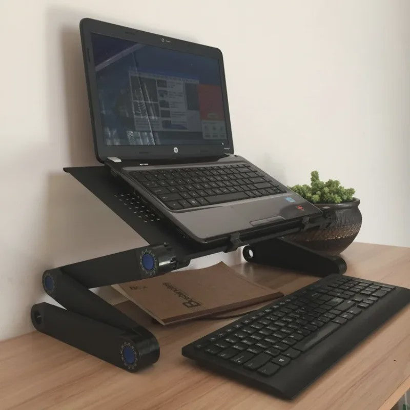 Verstelbaar Laptoptafel Bureau met Muisplank - Ergonomisch & Draagbaar