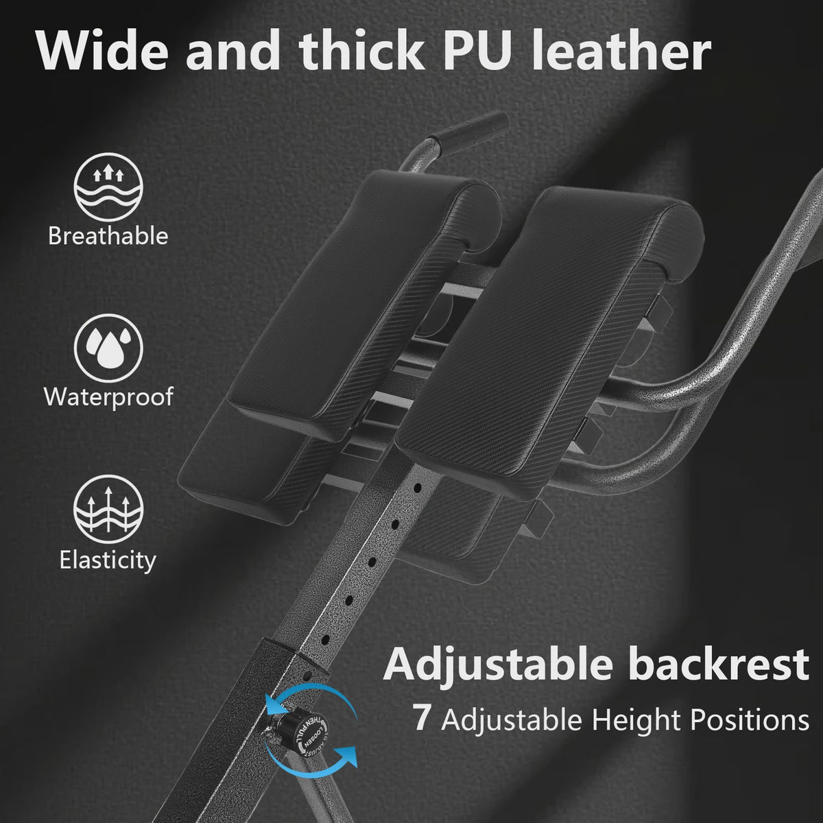 Verstelbare Roman Chair & Back Extension Bank - Opvouwbaar Fitnessapparaat
