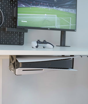 Monzlteck Onder Bureau Houder voor PS5 & PS5 Slim - Stealth Mount Console Bevestiging