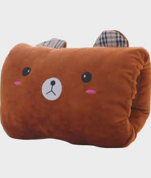 Pluche Kussen met Handwarmer Functie - Schattige Cartoon Dieren