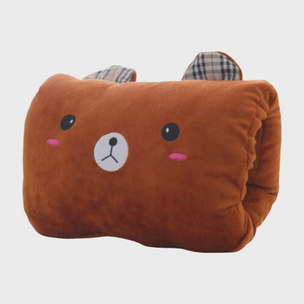 Pluche Kussen met Handwarmer Functie - Schattige Cartoon Dieren