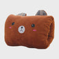 Pluche Kussen met Handwarmer Functie - Schattige Cartoon Dieren