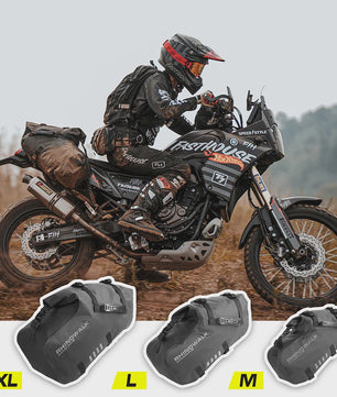 Waterdichte Motor Zadatassen Set - 18L/28L/48L Universeel