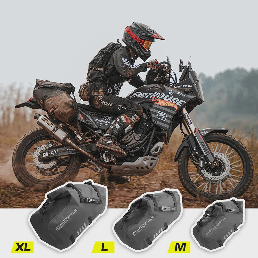 Waterdichte Motor Zadatassen Set - 18L/28L/48L Universeel