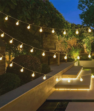 10M LED Bolletjes Lichtsnoer - USB & Batterij - Sfeerverlichting voor Tuin, Kerst, Slaapkamer & Feest
