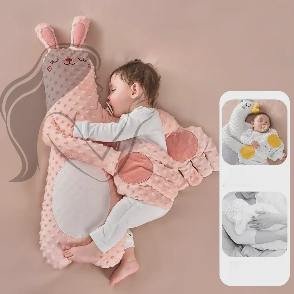 Babyslaapkussen met Afstandsbediening - Zachte Knuffel met Kalmerende Patting Functie