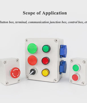 Waterproof Plastic Enclosure Box Electronic Electrical Project Box ABS Outdoor Junction Box Housing IP67 Project Instrument Case