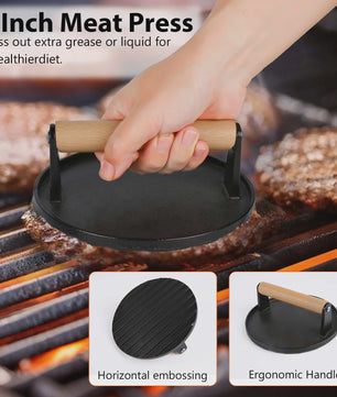 29-delige RVS BBQ Grill Gereedschap Set met Opbergtas & Vleespers