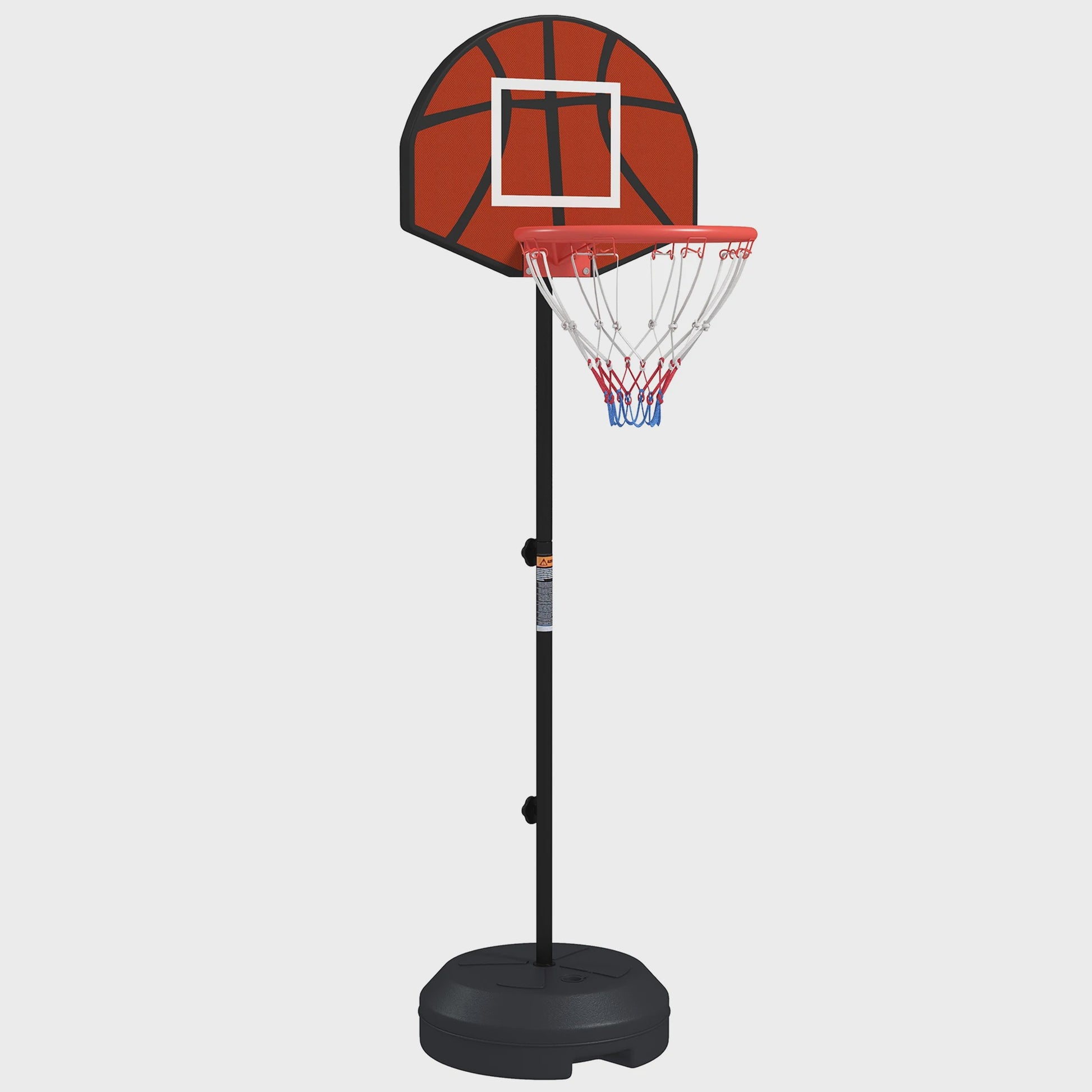 In hoogte verstelbare basketbalring met standaard en magnetisch dartbord - Indoor/Outdoor