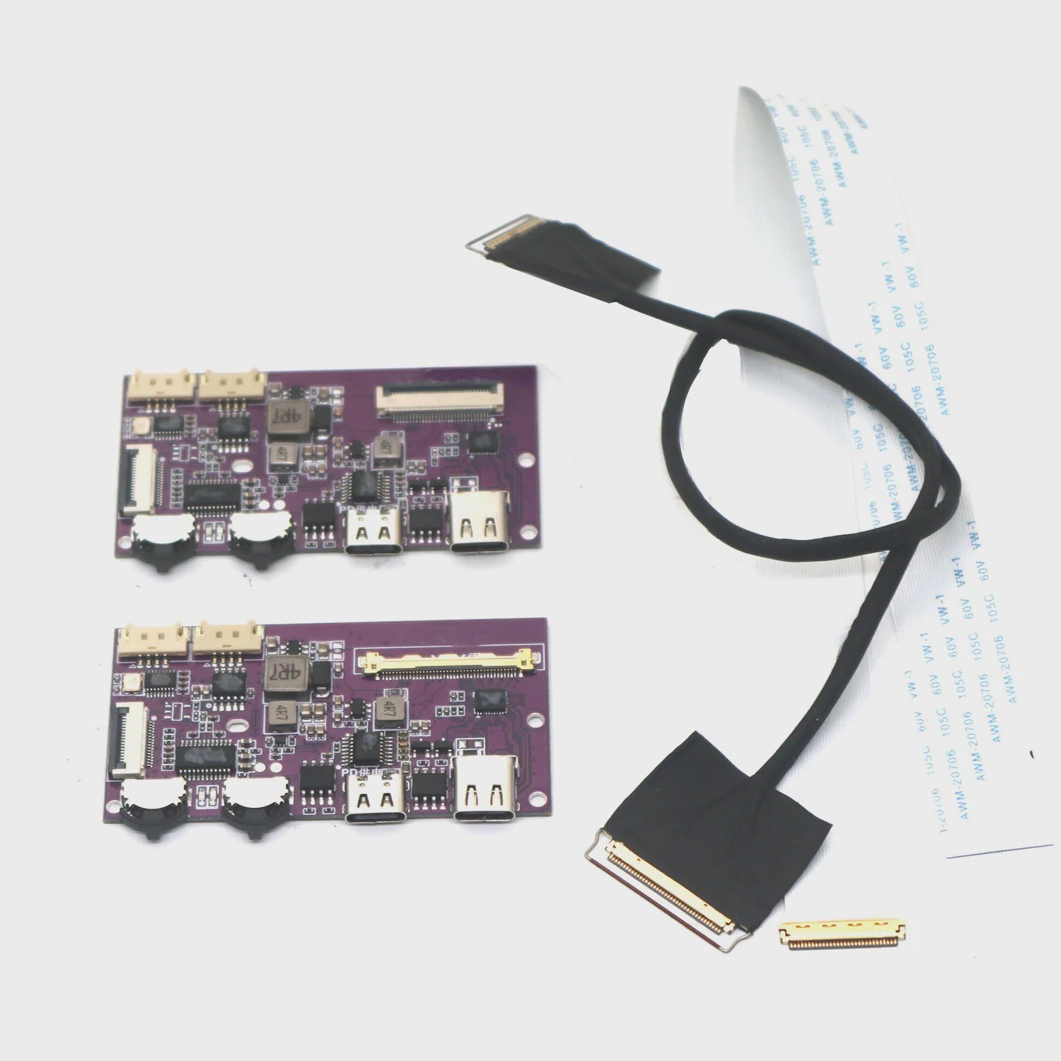 USB-C naar EDP Driver Board voor 2K/4K Schermen - 30/40 Pin
