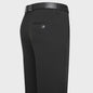 Herfst/Winter Heren Broek: Comfortabele Business Casual Pantalon met Elastische Taille