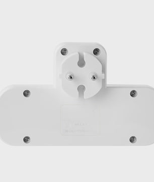 3-Weg Stopcontact Verdeler met 2 USB-A en 1 USB-C Poort - Oplaadstation