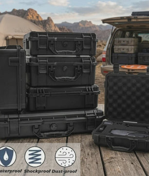 Robuuste Hardcase Gereedschapskoffer met Schuim – Schok- en Waterdicht