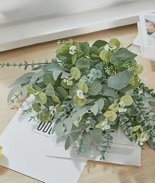 Kunstmatige Eucalyptus Takken & Bladeren Mix (50/90 Stuks) - Bloemstukken & Decoratie