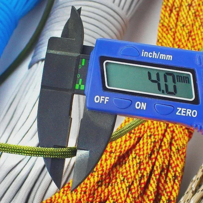 Sterk 550 Paracord Touw (4mm, 7-Strands) - Ideaal voor Outdoor, Survival & DIY Projecten