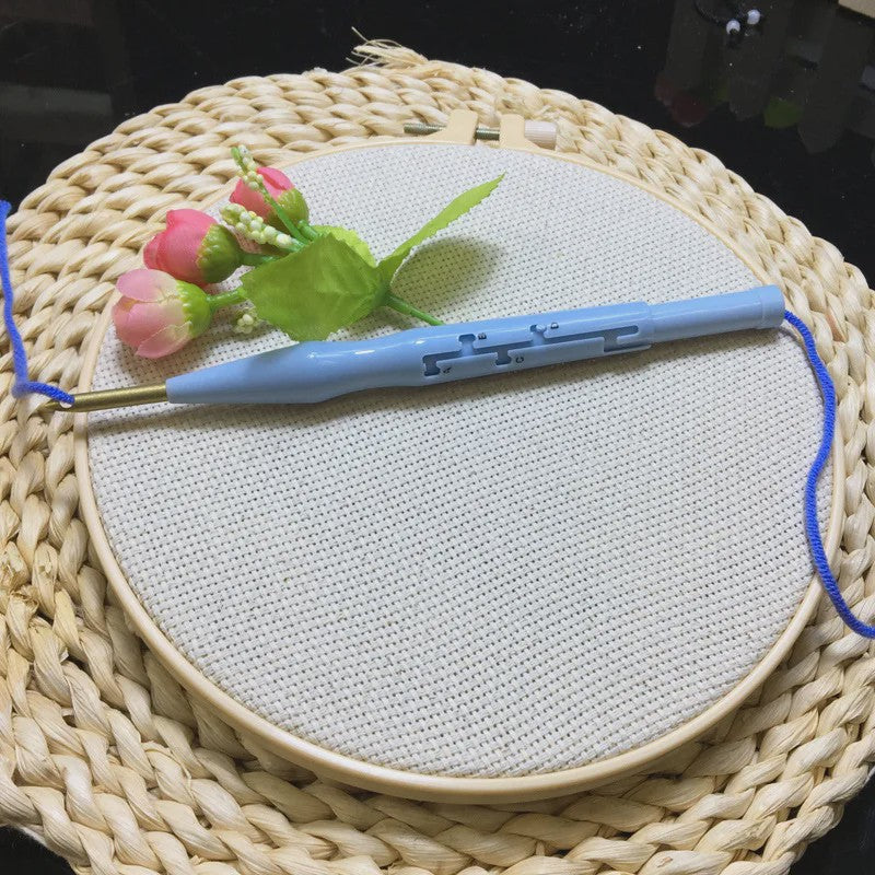 Punch Needle Borduurpakket - Dieren & Patronen - DIY Knutselset voor Beginners