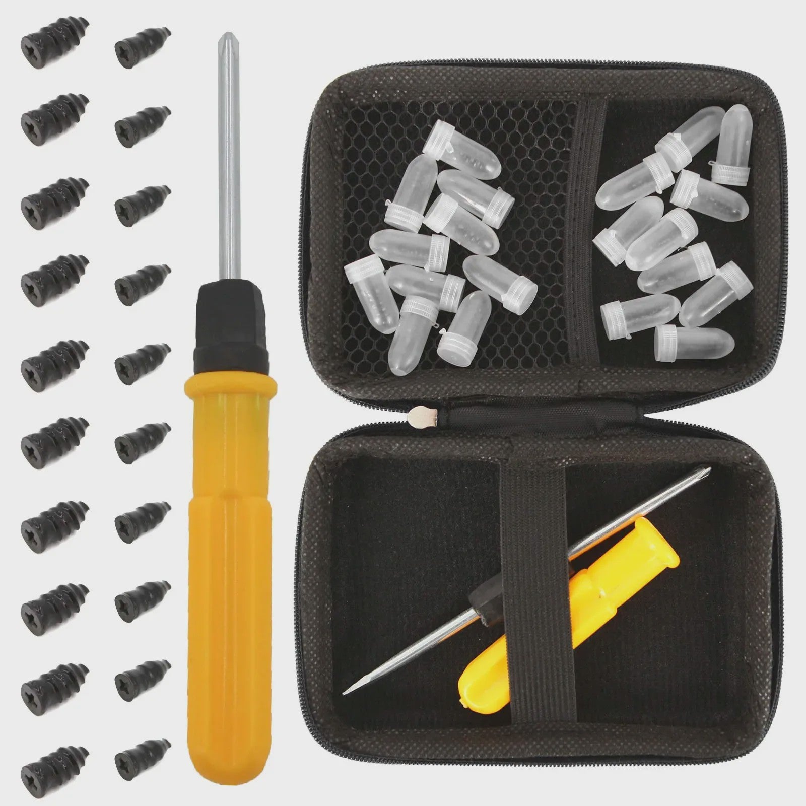 Universele Bandenreparatieset Motor & Auto - Incl. EVA Opbergkoffer