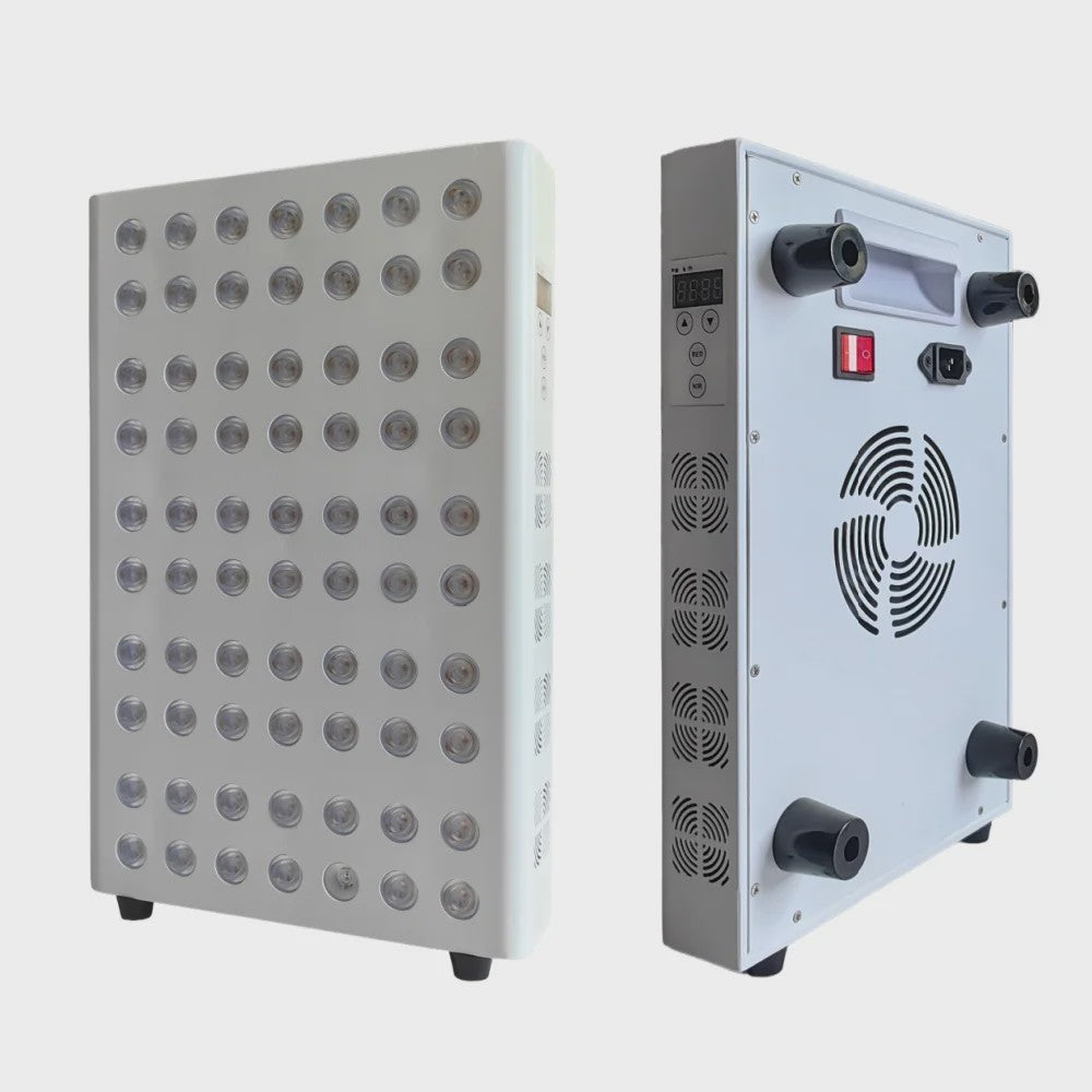 Professioneel Rood & Near Infrared LED Therapie Paneel - 630nm/660nm/850nm Dual Chip