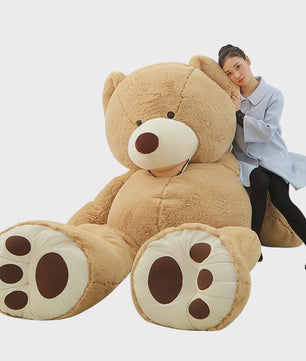 Reusachtige Knuffelbeer Pluche - 100-260cm Ongevuld - Zacht & Groot - Cadeau voor Kinderen