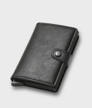 Luxe RFID Card Holder Portemonnee Heren - Slim & Veilig PU Leer