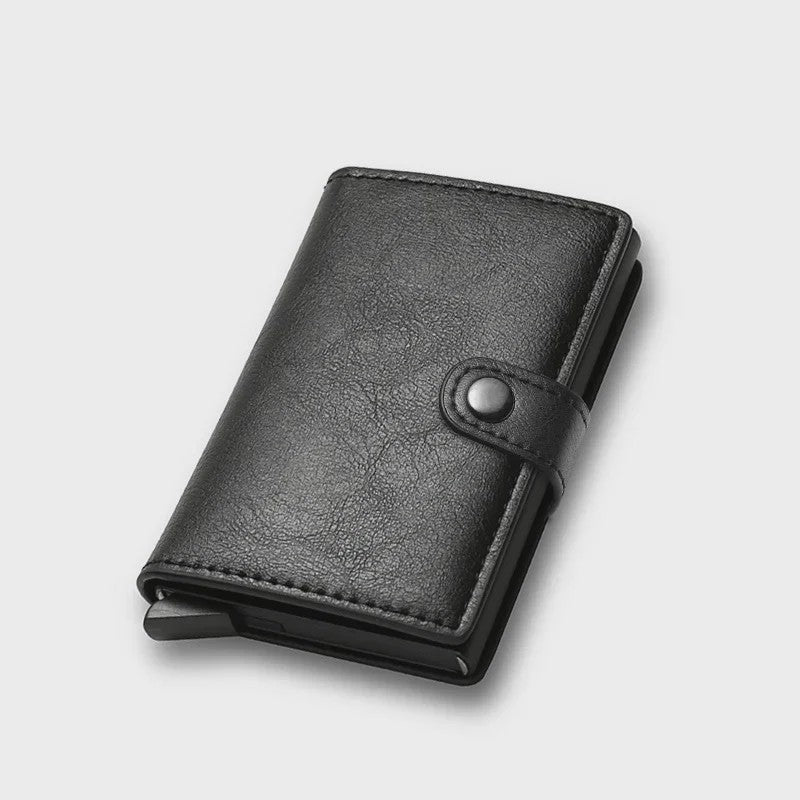 Luxe RFID Card Holder Portemonnee Heren - Slim & Veilig PU Leer