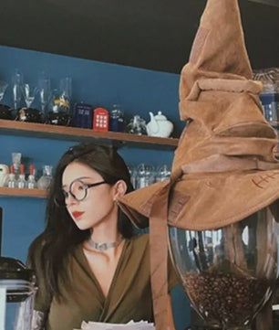 Magische Tovenaars Heks Hoed - Cosplay & Halloween Kostuum Accessoire