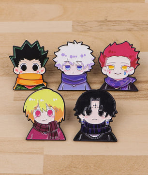 Anime & Manga Emaille Pins Set - Decoratieve Broches voor Rugzak, Kleding & Cadeau