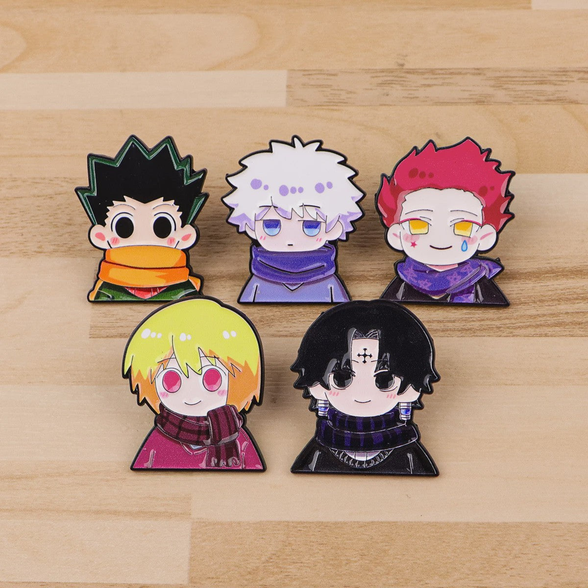 Anime & Manga Emaille Pins Set - Decoratieve Broches voor Rugzak, Kleding & Cadeau