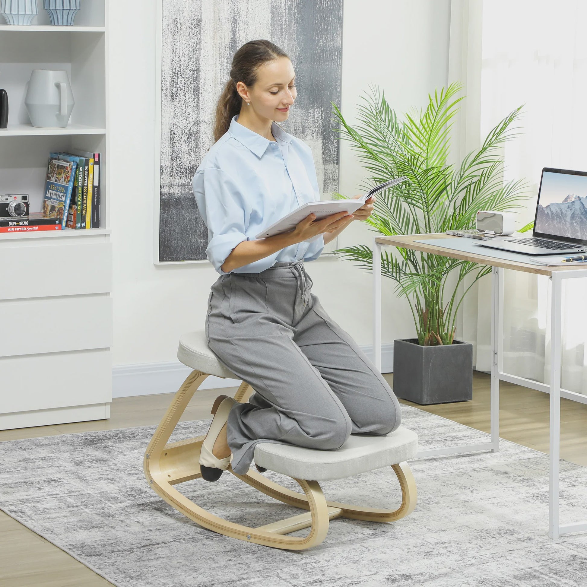 Ergonomische Kniestoele: Verbeter uw Houding en Comfort aan uw Bureau