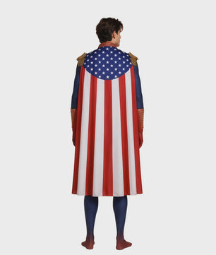 Homelander Cosplay Kostuum - The Boys Superheld Jumpsuit voor Halloween & Feesten