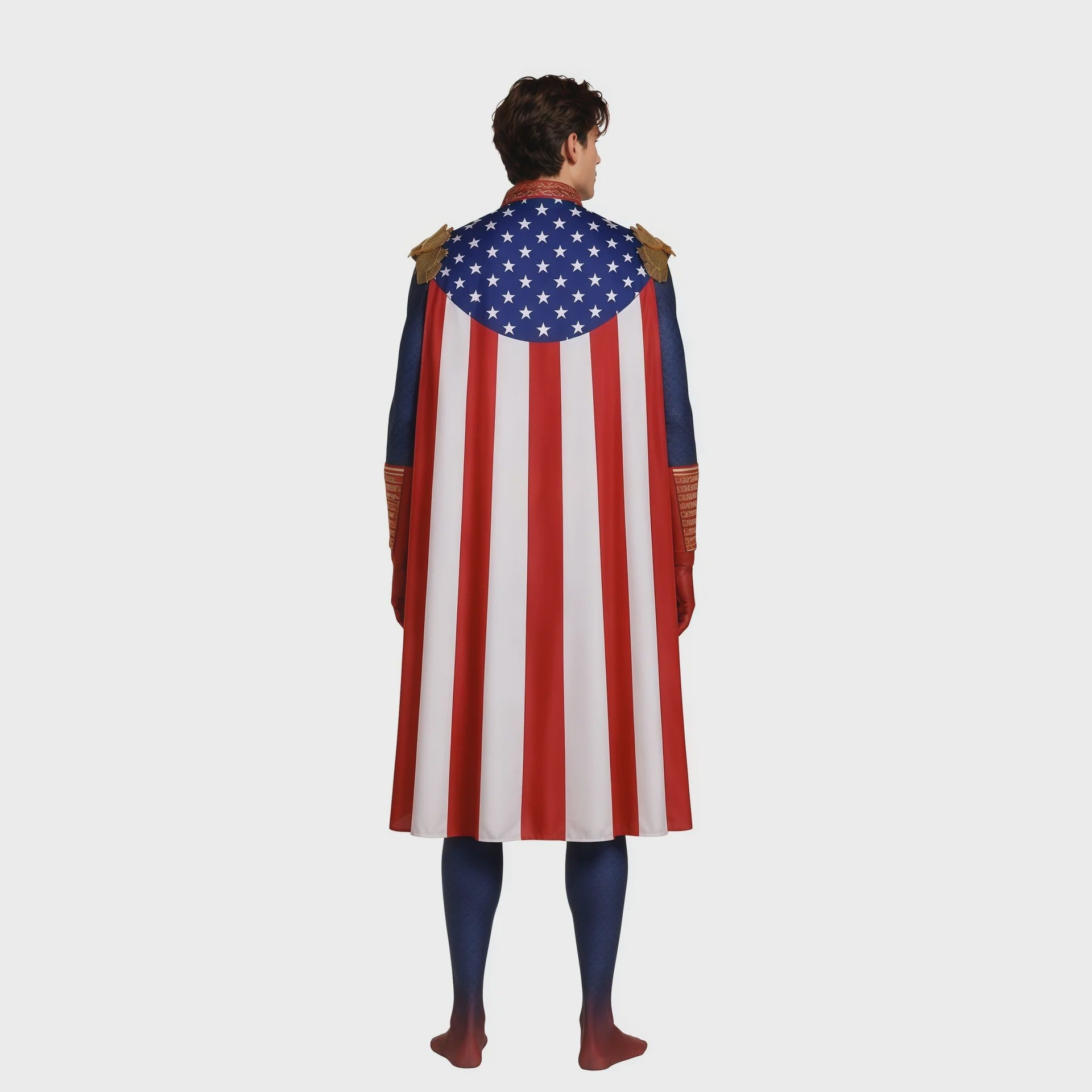 Homelander Cosplay Kostuum - The Boys Superheld Jumpsuit voor Halloween & Feesten