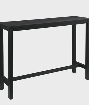 WOLTU Bartafel Keukentafel met Voetensteun - 140x40x100 cm - Wit