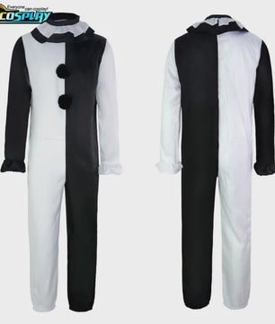 Art The Clown Kostuum & Masker - Terrifier 2 Cosplay Jumpsuit voor Heren en Dames