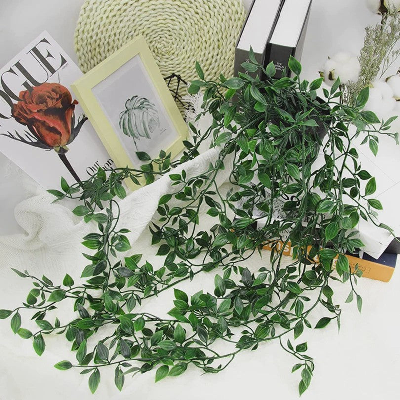 Kunstplant Klimop met Bladeren - Decoratie voor Feest, Huis, Kantoor & Tuin