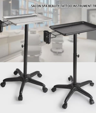 Mobiele Salon Trolley met Verstelbare Hoogte - Beauty, Spa, Kapper & Tattoo