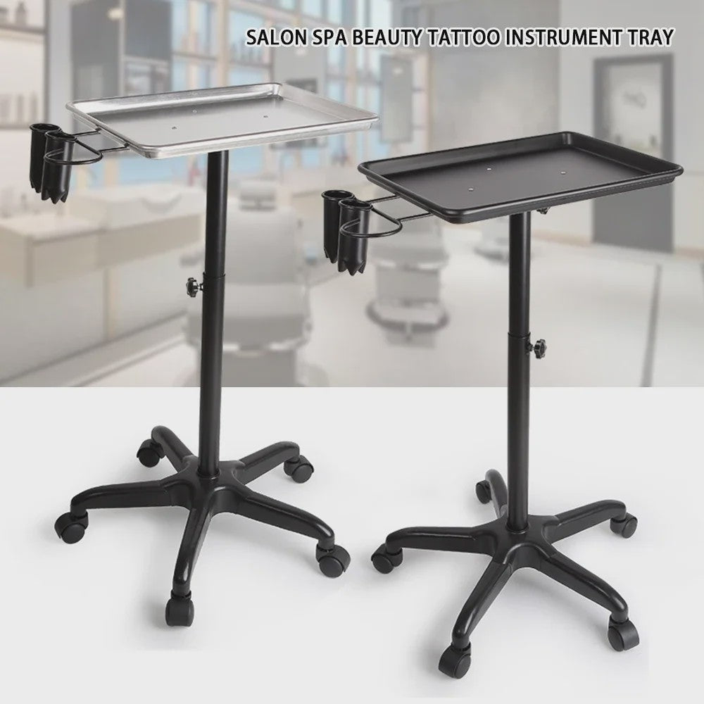 Mobiele Salon Trolley met Verstelbare Hoogte - Beauty, Spa, Kapper & Tattoo