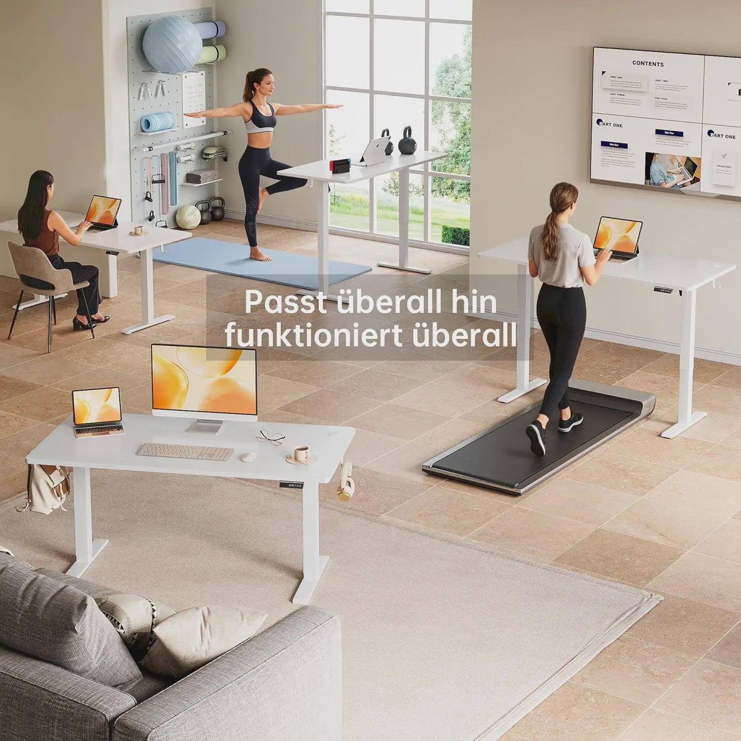 Elektrisch In hoogte Verstelbaar Bureau met Geheugenfunctie - Ergonomisch en Stil