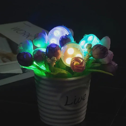 Waterdichte LED Lampjes op Batterijen met Afstandsbediening - 16 Kleuren